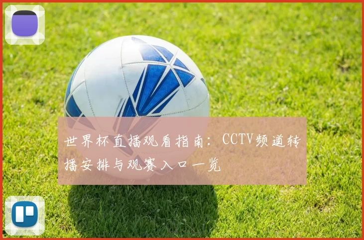 世界杯直播观看指南：CCTV频道转播安排与观赛入口一览